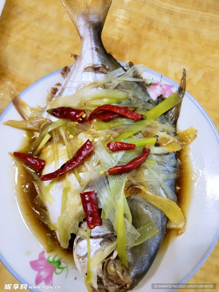 清蒸鱼 美味海鲜 秘制酱汁