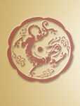  中国龙图腾图案