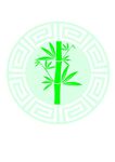 竹叶窗花