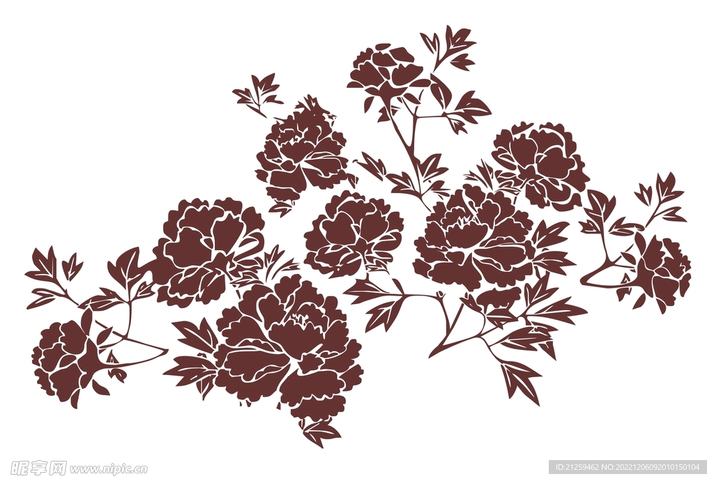 硅藻泥图菊花