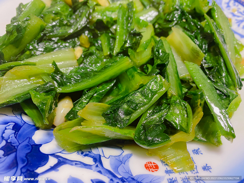 炒油麦菜