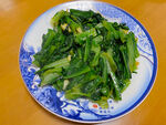 油渣爆炒油麦菜