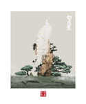 孔雀东南飞枝头背景