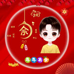 新年姓氏头像