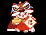 新年兔子 
