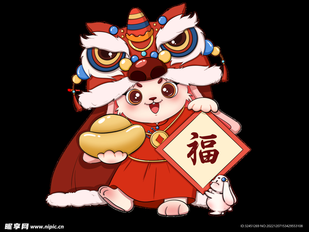 新年兔子 