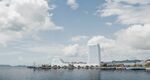 滨海建筑效果图