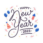 2023新年快乐英文