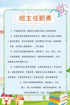 班主任职责挂画