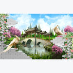 吉祥背景墙