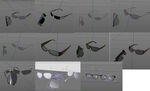 C4D模型各种眼镜