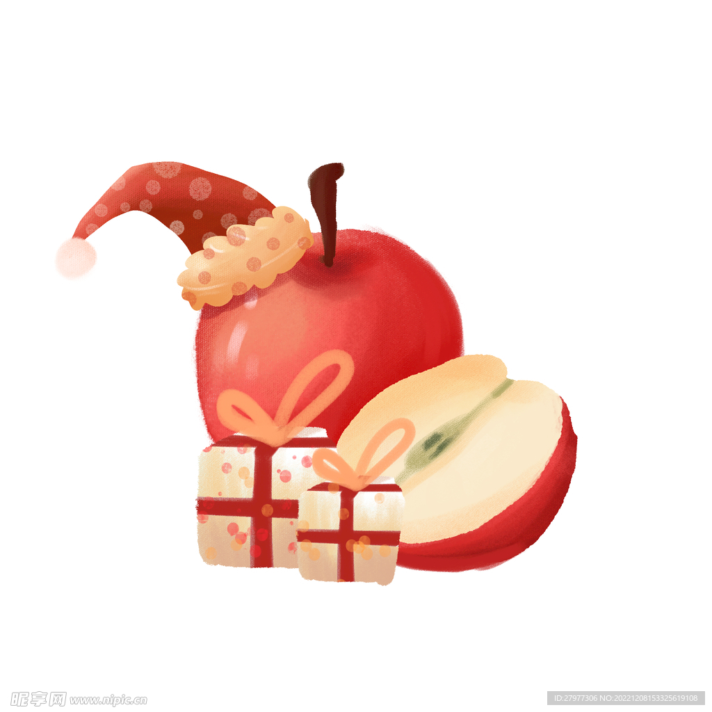 圣诞节平安夜苹果