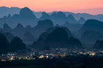 乡镇夜景