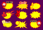 爆炸贴
