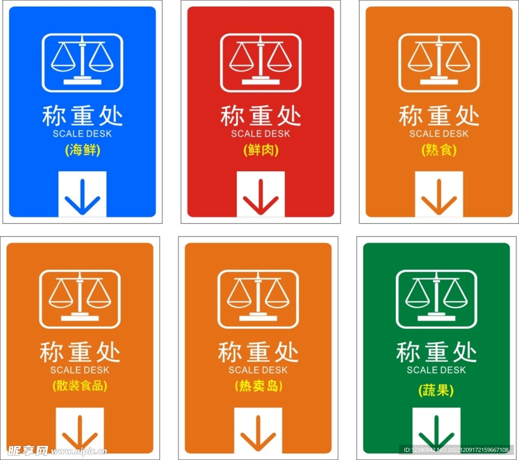 称重处
