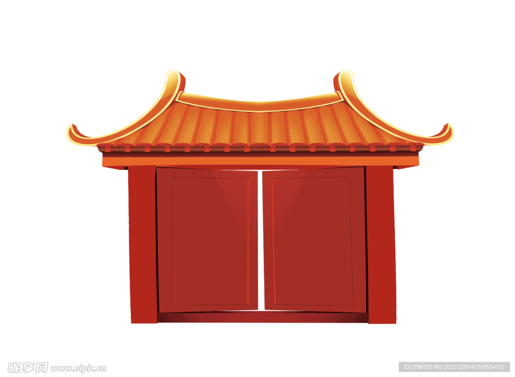 中国风建筑门厅设计元素