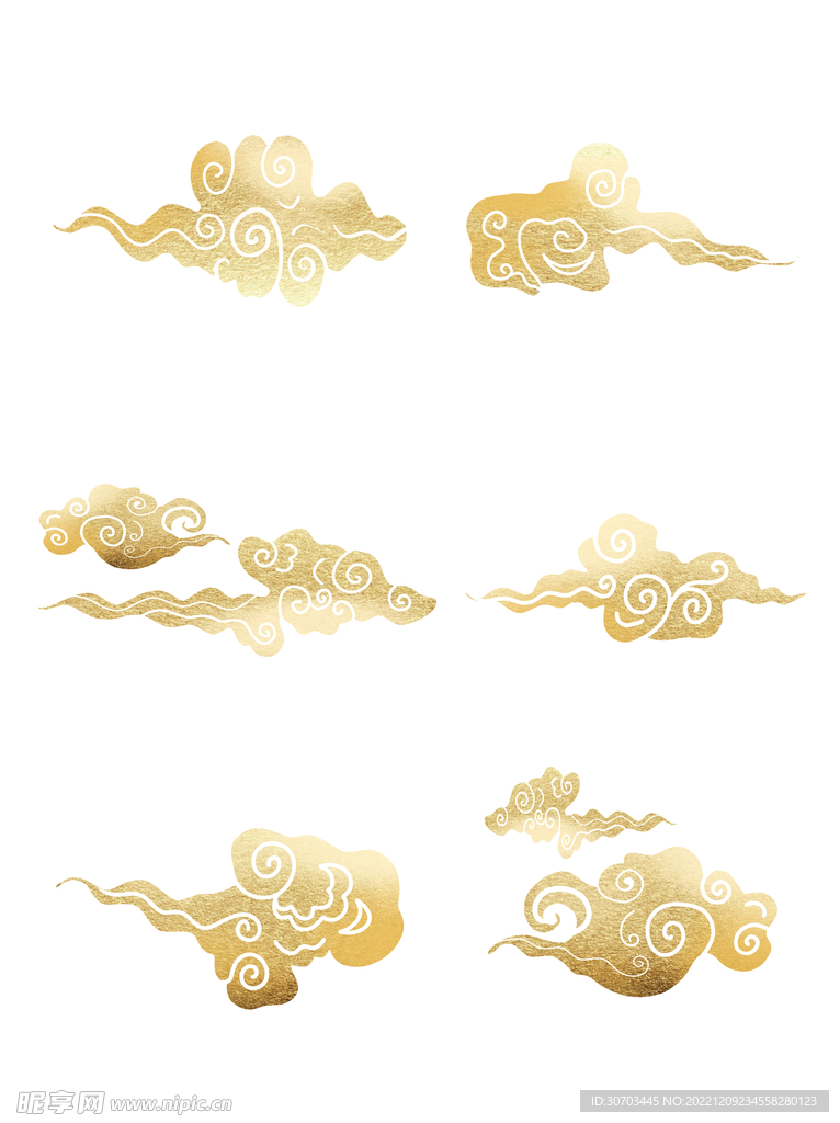 金色的祥云