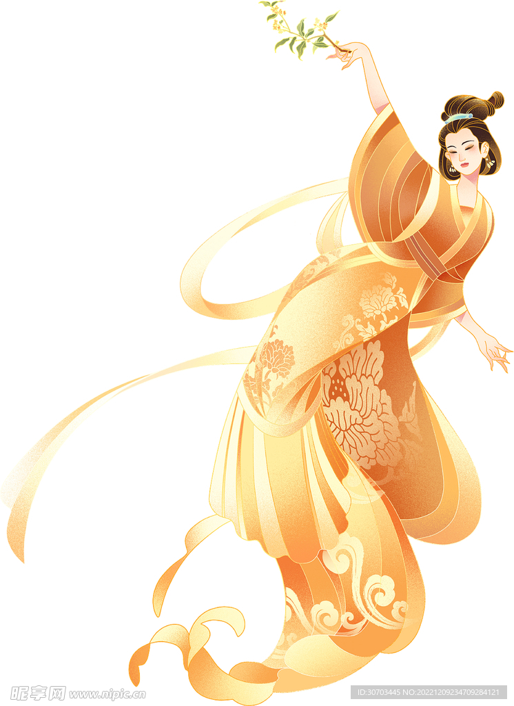 金色嫦娥