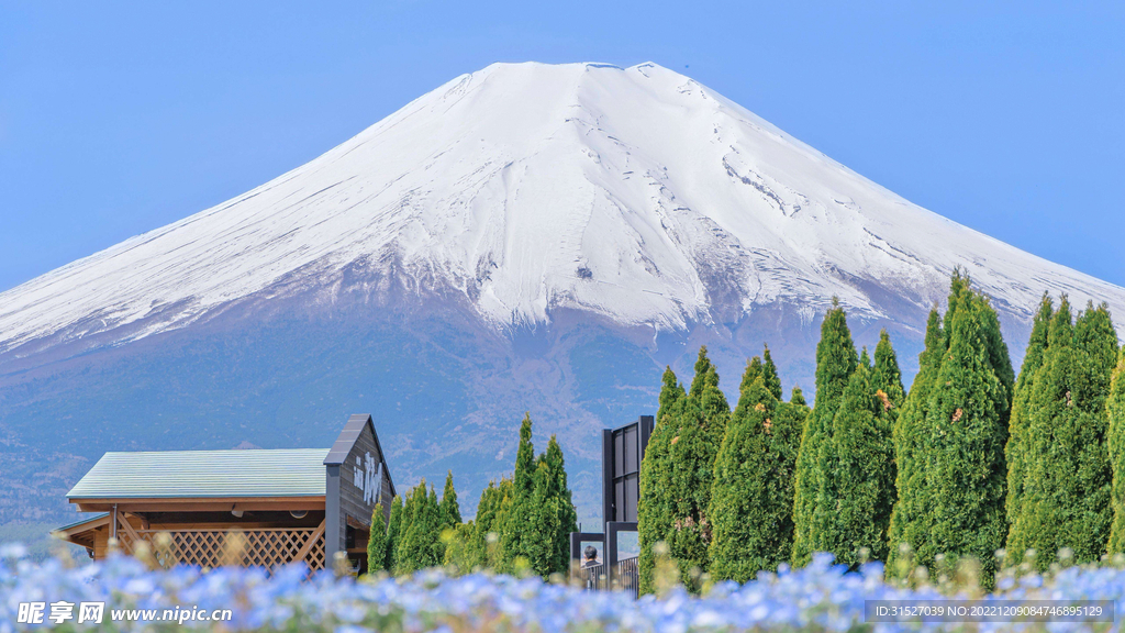 日本富士山摄影图片