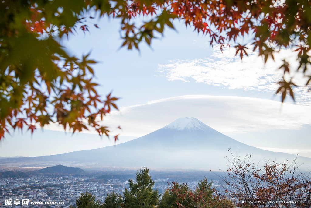 日本富士山摄影图片
