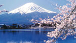 唯美富士山摄影图
