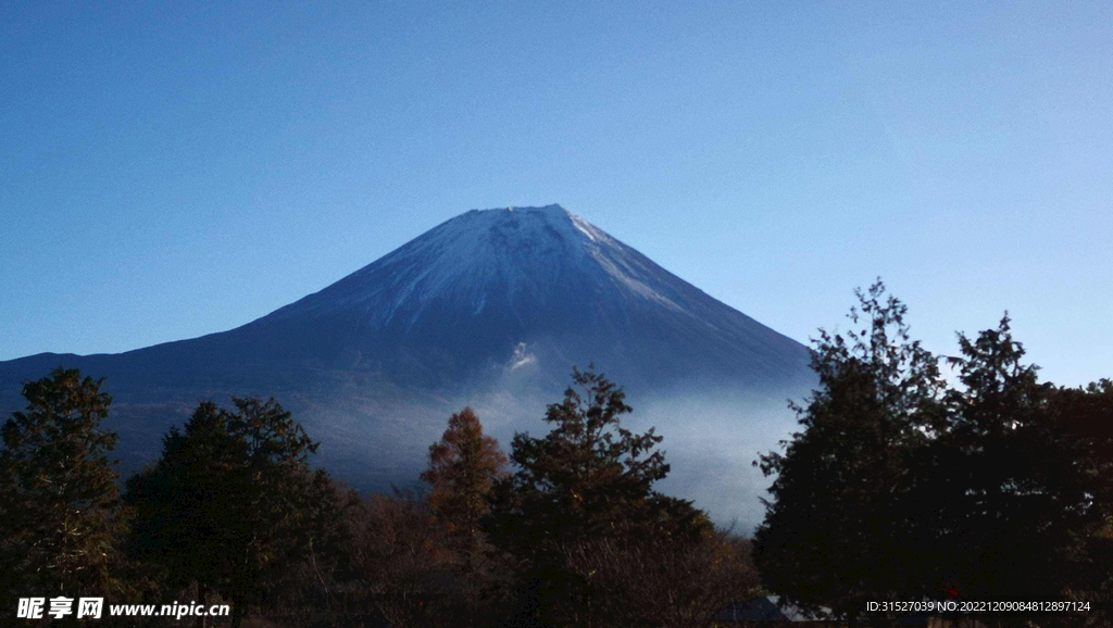 日本富士山图片