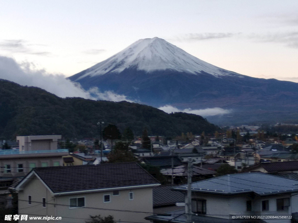 日本富士山图片