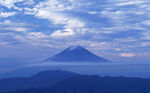壮观的日本富士山