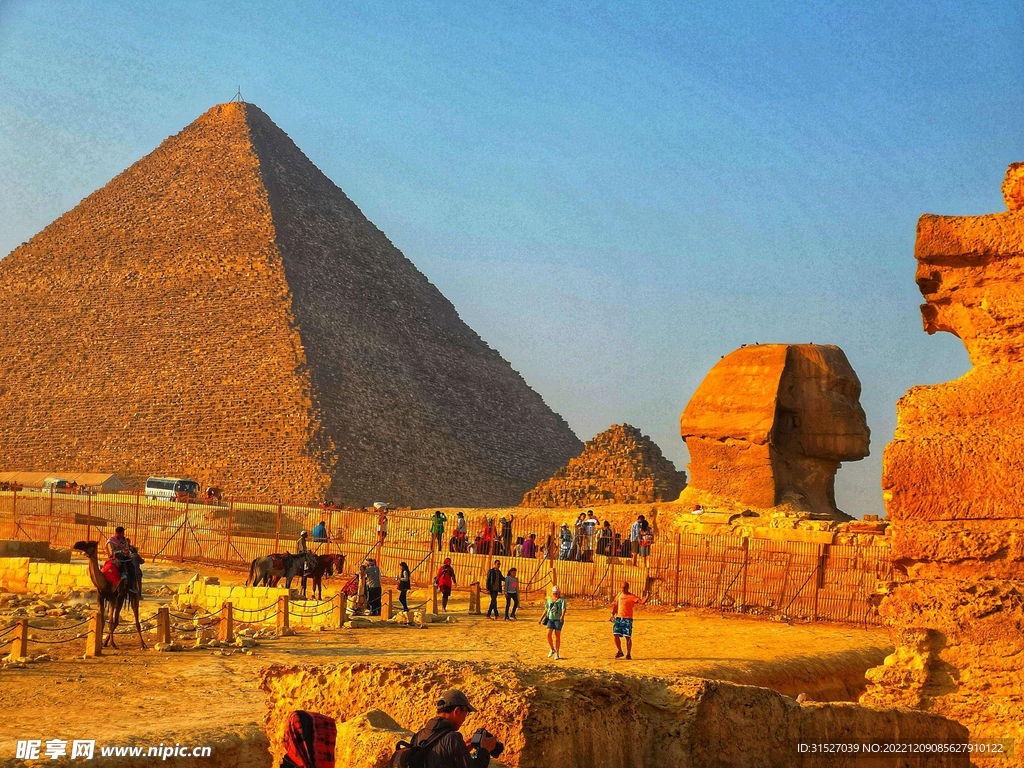 埃及金字塔旅游摄影