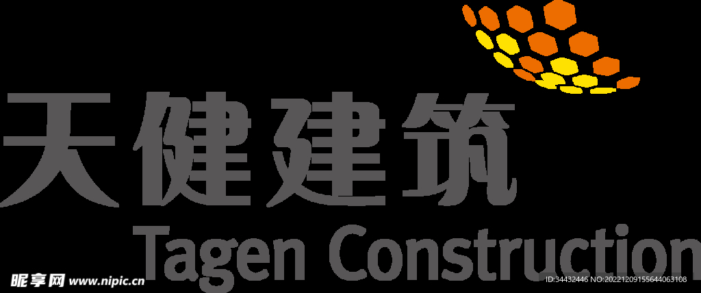 天健建筑LOGO