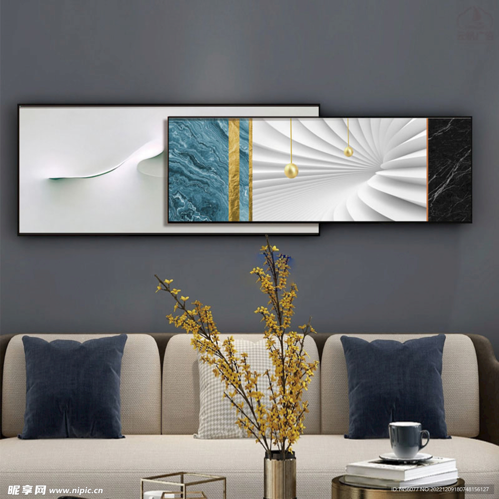 时尚立体艺术挂画装饰画