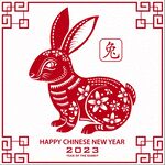 兔年剪纸 