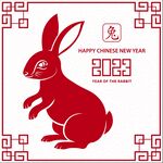 兔年剪纸  