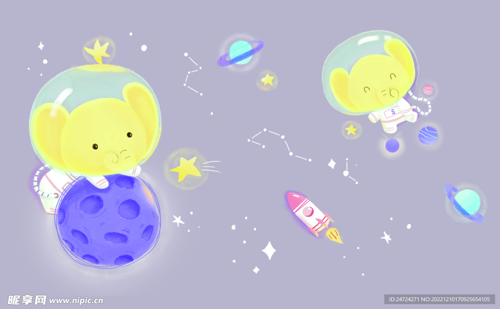 大象在太空