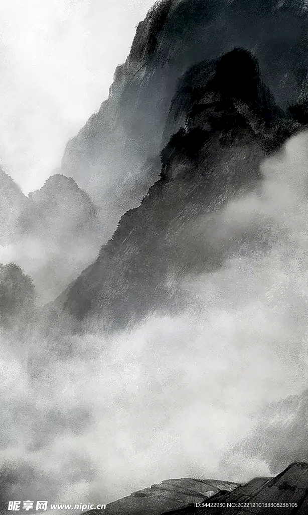 水墨背景