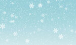 冬季雪花背景
