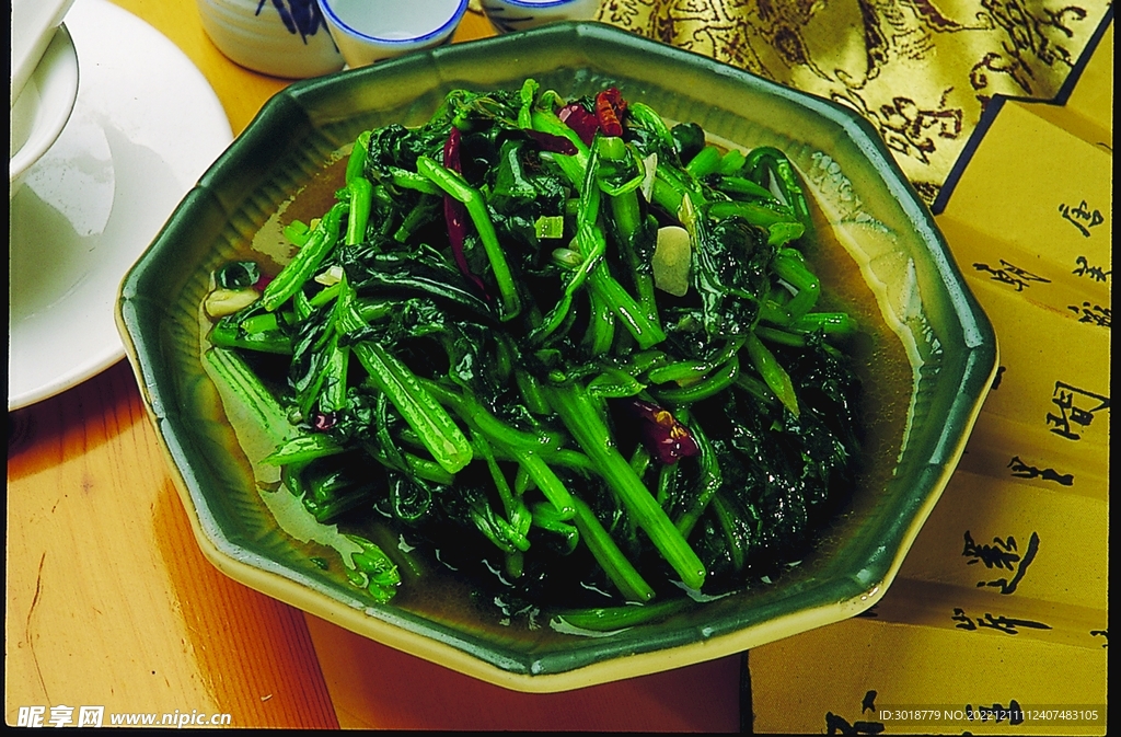 炝炒菠菜