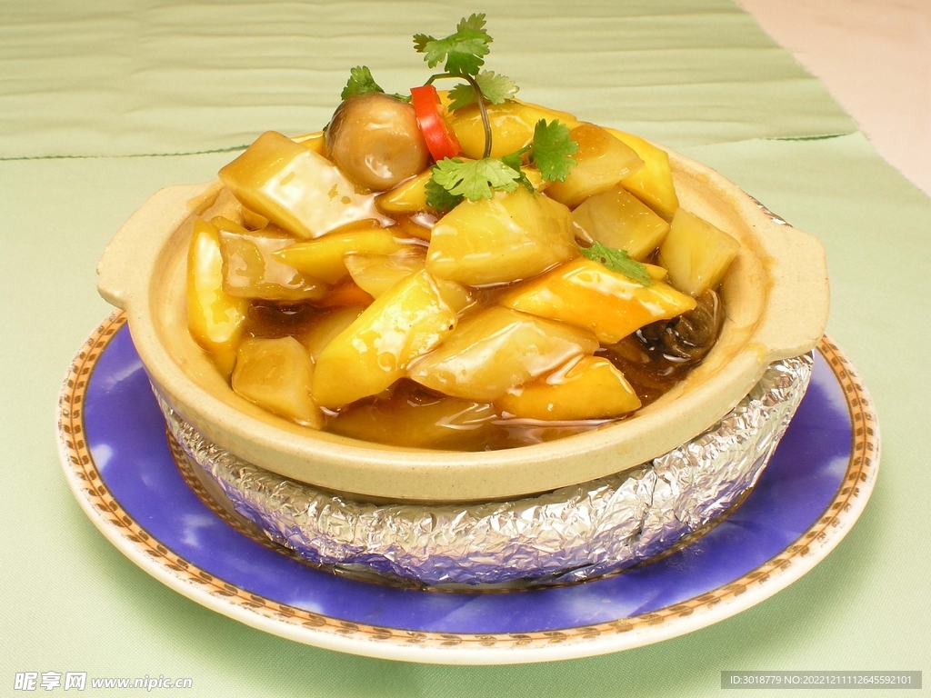 土豆焖南瓜
