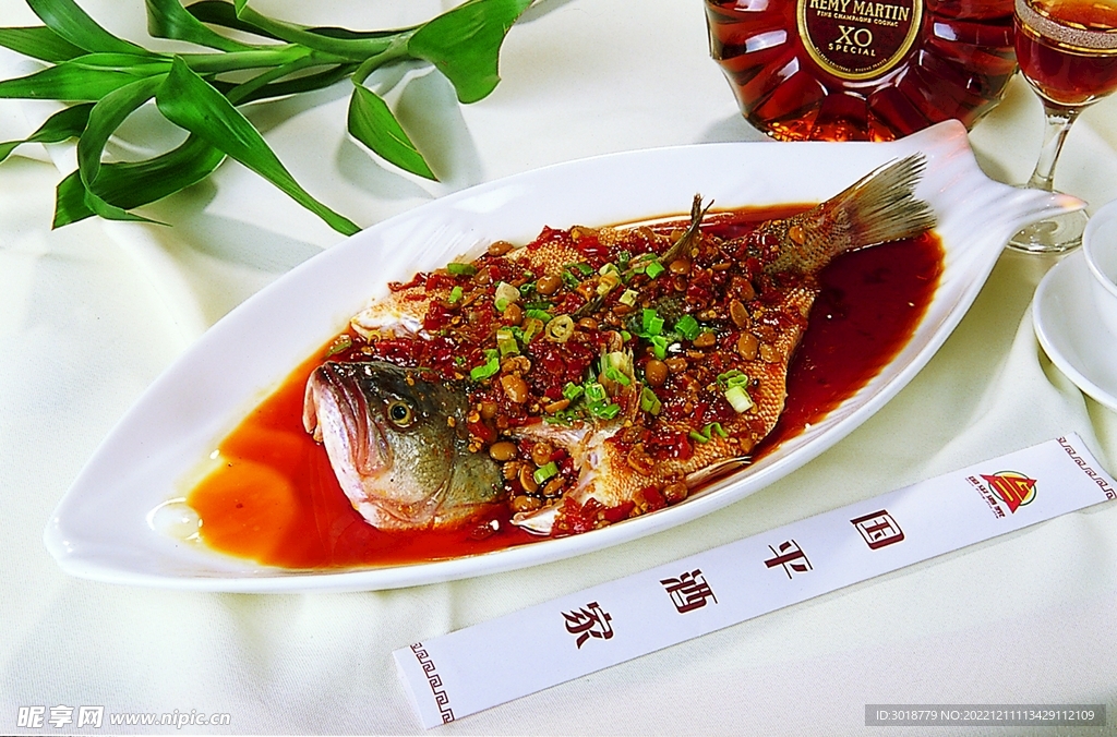 豉汁蒸鲈鱼