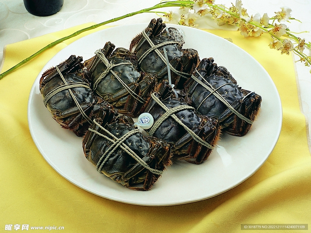 清蒸大闸蟹