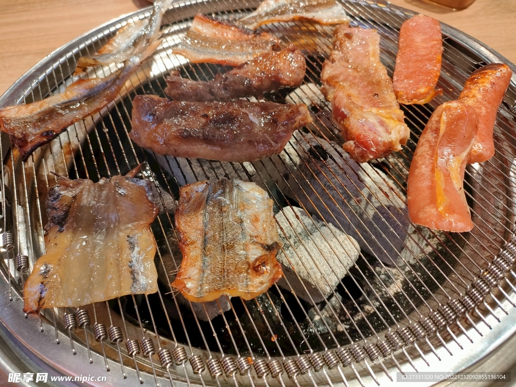 韩式炭火烤肉