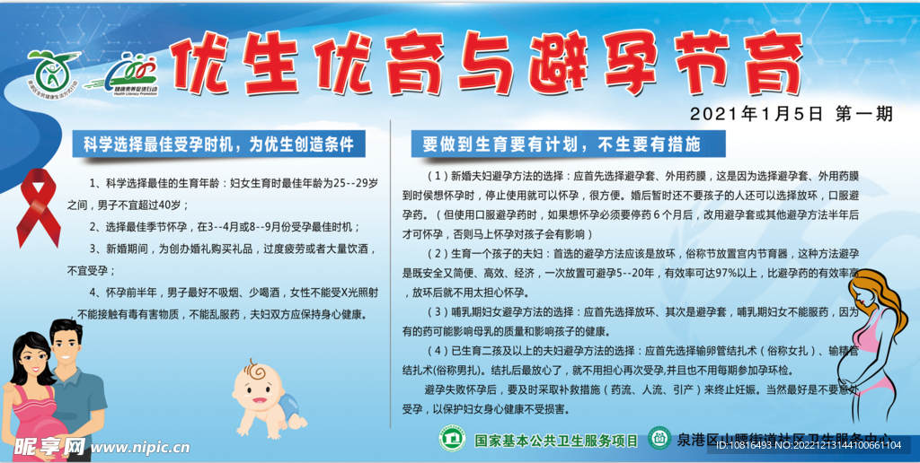 优生优育与避孕节育