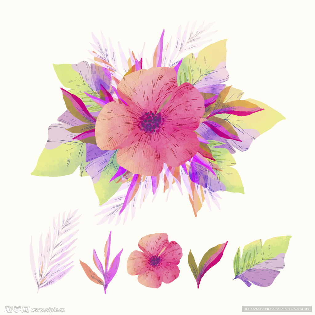 花纹  