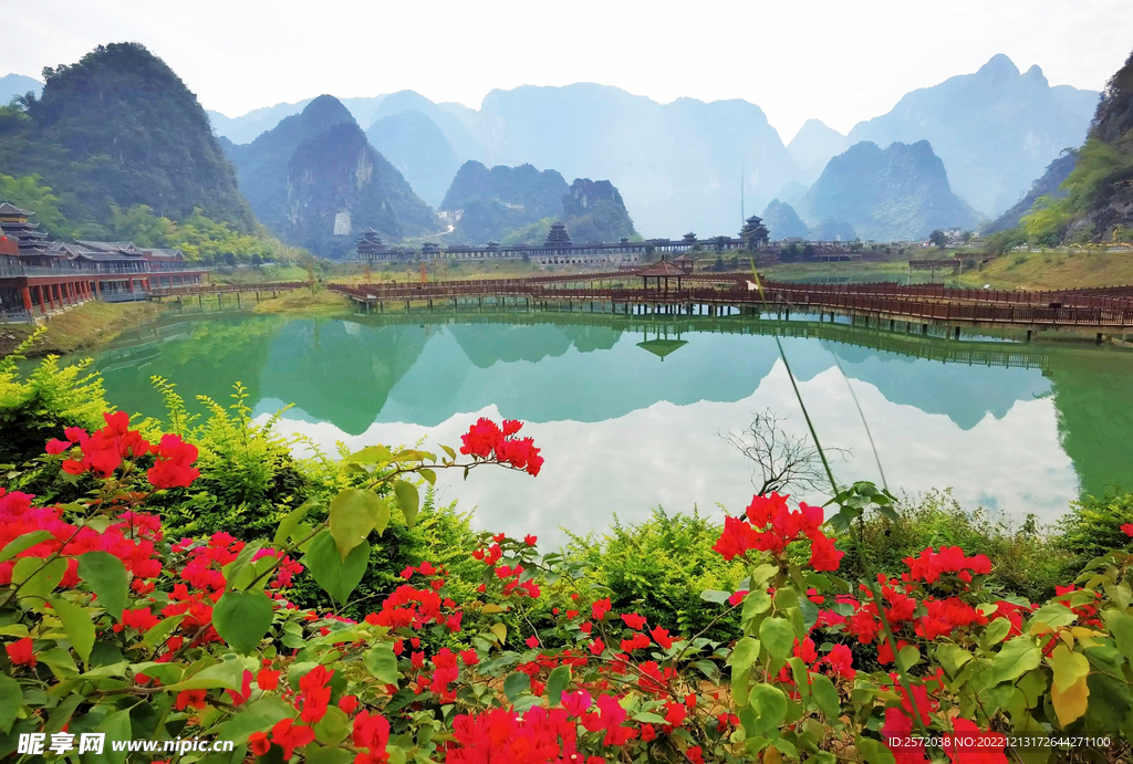 广西凌云浩坤湖湿地