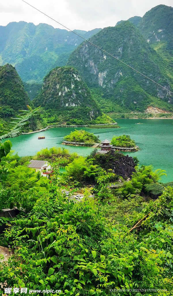 广西凌云浩坤湖湿地