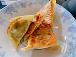 早餐煎饺 韭菜盒子