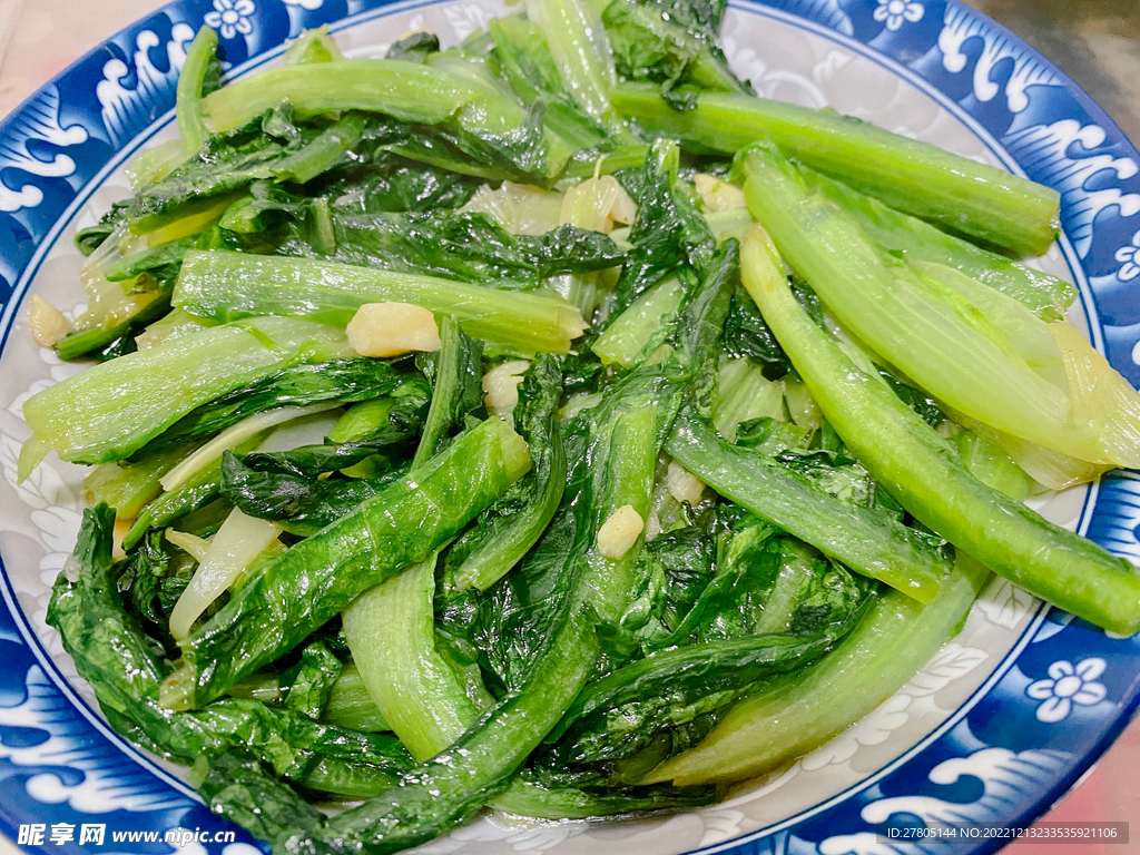 蒜蓉炒油麦菜