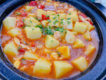焖米豆腐