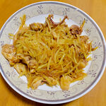 鸡肉炒土豆丝