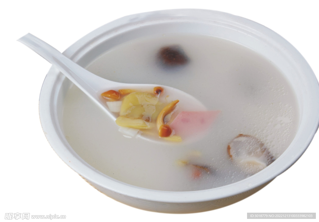 三鲜野菌汤